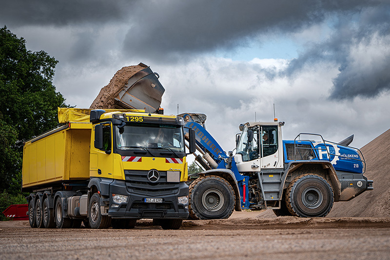 Liebherr xpower wheel loader operation report germany 96dpi